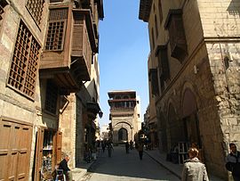 A street of Medieval Cairo