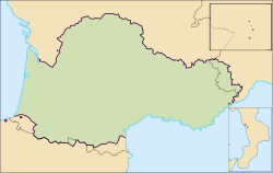 Linguistic map of Occitania (ca. 1900)