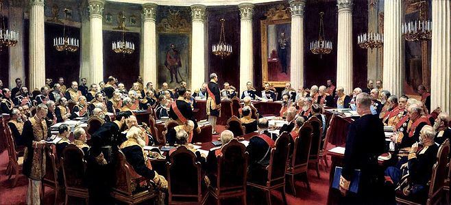 Sessió solemne del Consell d'Estat (1903)