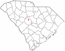 Location of Lexington, South Carolina