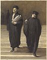 Двое коллег-юристов, Оноре Домье, между 1865 и 1870 гг.