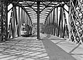 The bridge in 1934, showing the replacement curved spans