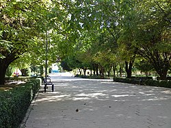 Azadi Park in Zarqan