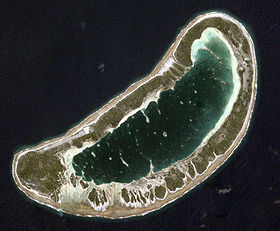 Vue satellite de Fangatau