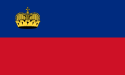 Liechtenstein හී කොඩිය