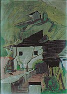 ティチーノ州の山小屋　(1928)