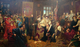 «Люблінська унія», Ян Матейко, 1869 рік