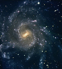 Galaxy NGC 7424 seen by VIMOS