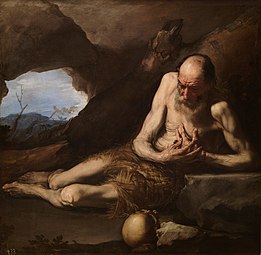 Saint Paul the Hermit, 1640, 143 × 143 cm., Museo del Prado