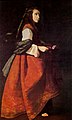 Santa Casilda als Mädchen, Francisco de Zurbarán (um 1640)