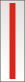 barra argentata con striscia rossa centrale