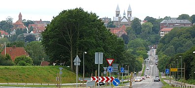 Viborg set fra øst