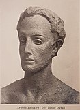 Arnold Zadikow, 1930: „Tânărul David” sculptură care s-a aflat în 1933 la intrarea Muzeului Evreiesc din Berlin și s-a pierdut în timpul războiului.