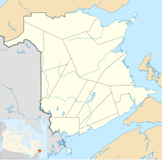 Irving Oil Refinery is located in New Brunswick