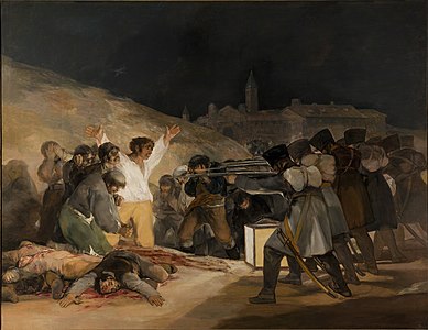 «Третье мая 1808 года в Мадриде» кисти Гойи.