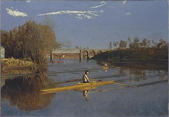 «Макс Шмитт в лодке-одиночке» (1871)
