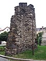Ruina městských hradeb s věží