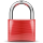 Red padlock