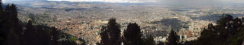 Panorama van Bogota