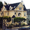 The C. A. Belden House, a Queen Anne Victorian in the Pacific Heights section on Gough Street Between Clay and Washington Streets. The house is on the National Register of Historic Places in San Francisco.