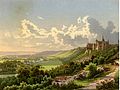 Schloss Goseck um 1860