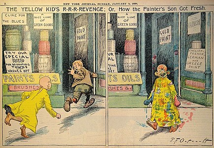 Riçard F. Autklodun Sarı Uşaq (1898)