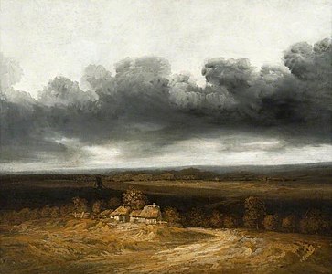 Paysage avec fermes (1830-1843) Kelvingrove Art Gallery and Museum
