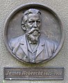 Gedenktafel für James Hobrecht in Hobrechtsfelde