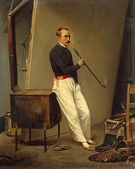 Автопортрет. 1835 Холст, масло. 47 × 39 см Эрмитаж, Санкт-Петербург