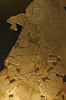 パレンケ王アーカル・モナーブ3世の像、8世紀