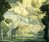 Paysage tropical, Bogaïevsky, 1906.