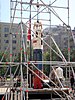 Capsule being exposed in Santiago de Chile