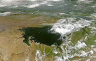 Vista aèria del Llac Victòria