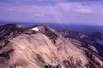 Mount Sheridan from the southeast, 1973