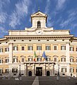 Palais Montecitorio, siège de la Chambre des députés.