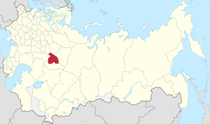 Уфимская губерния на карте