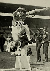 Silbermedaillengewinner Akilles Järvinen