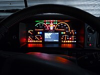 Mk2 instrument cluster