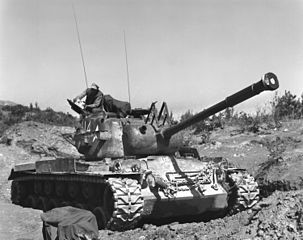 Танк M46 в Кореї