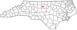 Localizare Graham, North Carolina