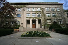 Front entrance of Swift Hall