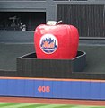 Citi Field's Home Run Apple located in center field.