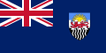 Vlajka Federace Rhodesie a Ňaska (1953–1963) Poměr stran: 1:2