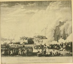 Ilustração do massacre no Champ-de-Mars, 1791.