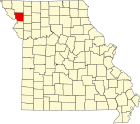 安德魯縣在密蘇里州的位置