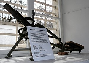 миномёт в музее в Тренто