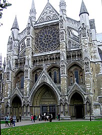 Abadía de Westminster (entrada norte)