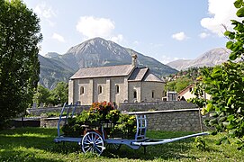 Église Notre-Dame de Valvert à Allos.