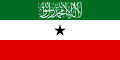 Vlajka Soomaalilandu s islamským krédom