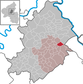 Kaart van Liebshausen
